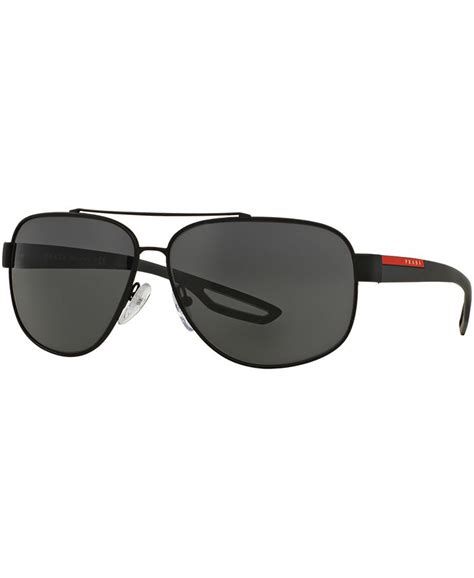 Sunglasses, PRADA LINEA ROSSA PS 58QS 63 